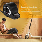 Accessoire de frein à cadran à doigt pour trottinette électrique Xiaomi n° 9 ES1 / ES2 / ES3 / ES4, blanc