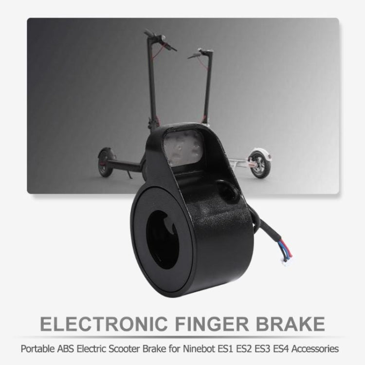 Accessoire de frein à cadran à doigt pour trottinette électrique Xiaomi n° 9 ES1 / ES2 / ES3 / ES4, blanc