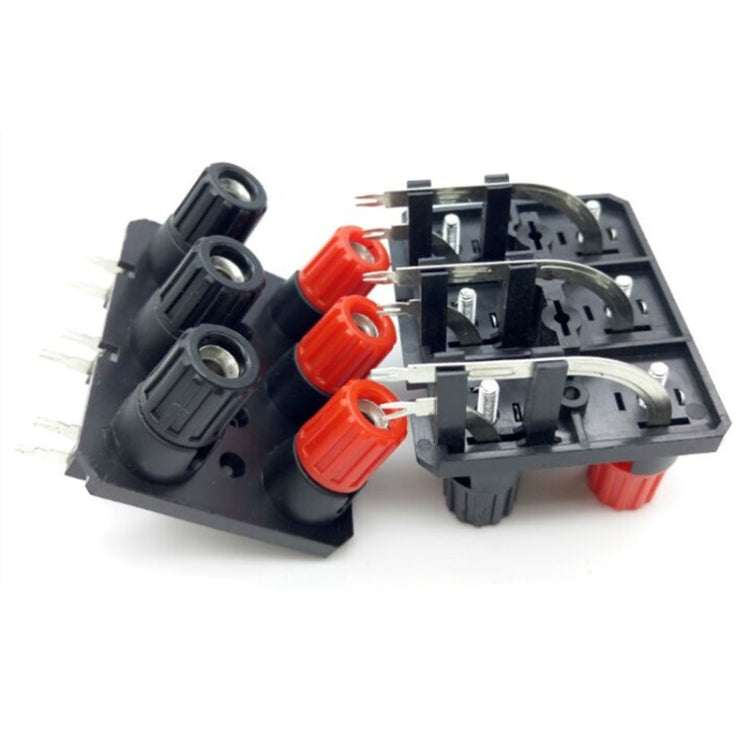 10 pièces bornier amplificateur audio six broches WP prise de câblage externe