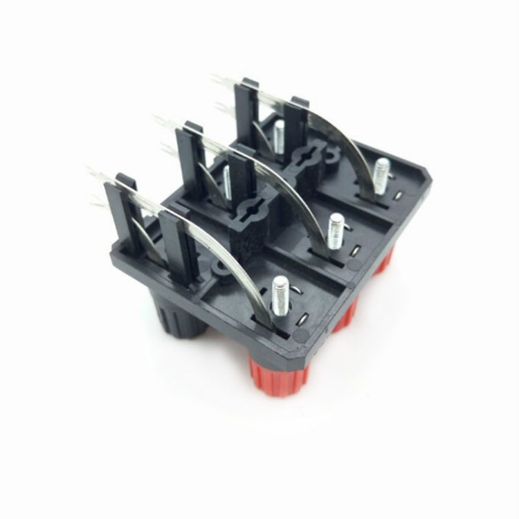 10 pièces bornier amplificateur audio six broches WP prise de câblage externe