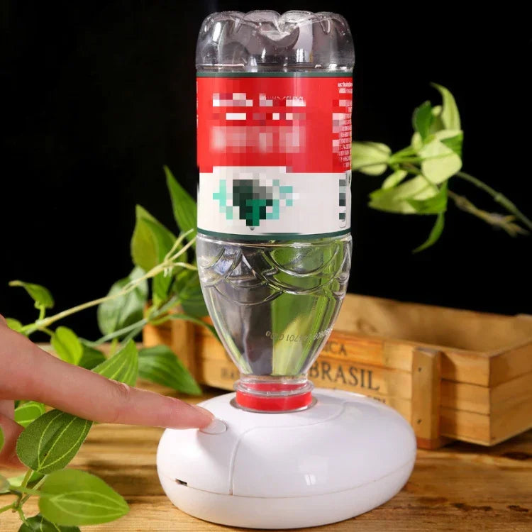Mini humidificateur d'air ultrasonique portable de bureau, humidificateur de bouteille d'eau minérale domestique USB, humidificateur d'air