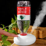 Mini humidificateur d'air ultrasonique portable de bureau, humidificateur de bouteille d'eau minérale domestique USB, humidificateur d'air