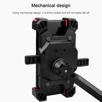 Support téléphone portable pour vélo électrique, rotation à 360 degrés, support réglable en quatre directions pour moto, guidon, rétroviseurs