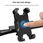 Support téléphone portable pour vélo électrique, rotation à 360 degrés, support réglable en quatre directions pour moto, guidon, rétroviseurs