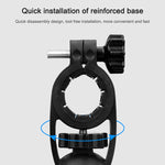 Support téléphone portable pour vélo électrique, rotation à 360 degrés, support réglable en quatre directions pour moto, guidon, rétroviseurs