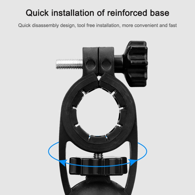 Support téléphone portable pour vélo électrique, rotation à 360 degrés, support réglable en quatre directions pour moto, guidon, rétroviseurs
