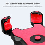 Support téléphone portable pour vélo électrique, rotation à 360 degrés, support réglable en quatre directions pour moto, guidon, rétroviseurs