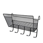 Rangement suspendu pour lit superposé, crochet de panier suspendu, panier suspendu noir + crochet noir, panier suspendu blanc + crochet blanc