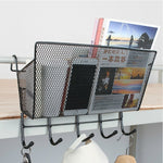 Rangement suspendu pour lit superposé, crochet de panier suspendu, panier suspendu noir + crochet noir, panier suspendu blanc + crochet blanc