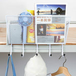 Rangement suspendu pour lit superposé, crochet de panier suspendu, panier suspendu noir + crochet noir, panier suspendu blanc + crochet blanc