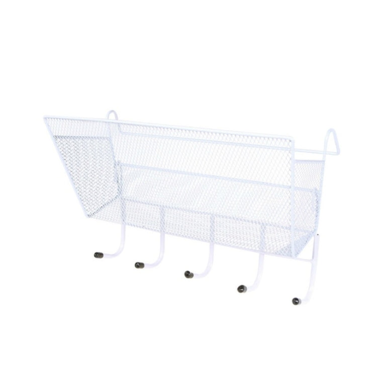 Rangement suspendu pour lit superposé, crochet de panier suspendu, panier suspendu noir + crochet noir, panier suspendu blanc + crochet blanc