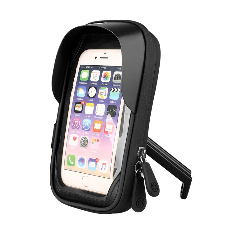 Support de téléphone mobile à écran tactile pour VTT, support de téléphone pour moto, véhicule électrique, support de navigation étanche, support de téléphone mobile, guidon, rétroviseurs