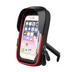 Support de téléphone mobile à écran tactile pour VTT, support de téléphone pour moto, véhicule électrique, support de navigation étanche, support de téléphone mobile, guidon, rétroviseurs