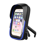 Support de téléphone mobile à écran tactile pour VTT, support de téléphone pour moto, véhicule électrique, support de navigation étanche, support de téléphone mobile, guidon, rétroviseurs