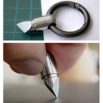 Outil de découpe micro capsule couteau, Argent