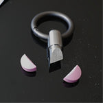 Outil de découpe micro capsule couteau, Argent