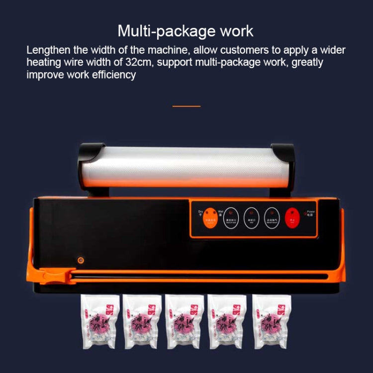 Machine d'emballage sous vide pour aliments ménagers, machine à sceller les sacs sous vide en nylon composite, prise UE, prise US, prise UK