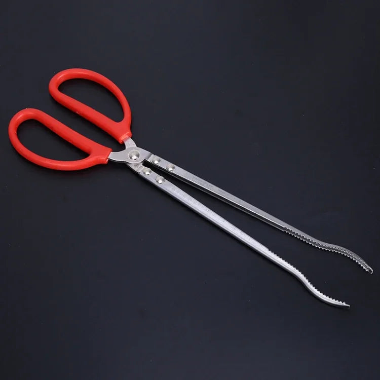 Pince à anguille, pince à homard, pince à crabe, pince à loche, pince de contrôle du poisson, pince à déchets, droite 38 cm, droite 52 cm, droite 62 cm, coudée 38 cm, coudée 52 cm, coudée 62 cm