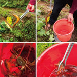Pince à anguille, pince à homard, pince à crabe, pince à loche, pince de contrôle du poisson, pince à déchets, droite 38 cm, droite 52 cm, droite 62 cm, coudée 38 cm, coudée 52 cm, coudée 62 cm