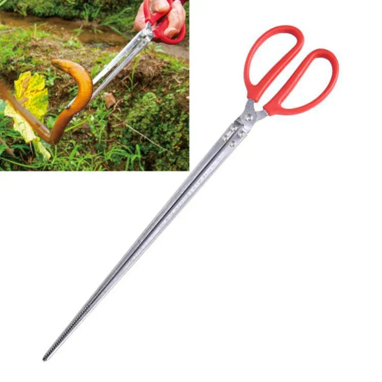 Pince à anguille, pince à homard, pince à crabe, pince à loche, pince de contrôle du poisson, pince à déchets, droite 38 cm, droite 52 cm, droite 62 cm, coudée 38 cm, coudée 52 cm, coudée 62 cm