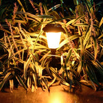 Lampe Solaire LED d'Extérieur pour Jardin et Pelouse, Effet Flamme Dynamique