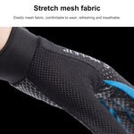 Gants de cyclisme longs antidérapants et respirants à écran tactile HSLEJP, M, L
