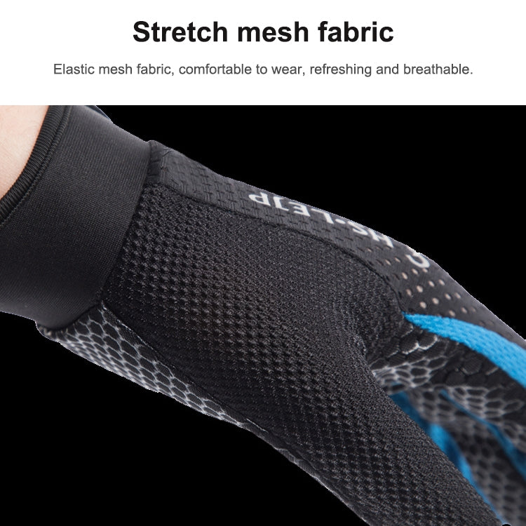 Gants de cyclisme longs antidérapants et respirants à écran tactile HSLEJP, M, L