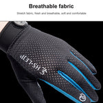 Gants de cyclisme longs antidérapants et respirants à écran tactile HSLEJP, M, L