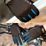 Gants de cyclisme longs antidérapants et respirants à écran tactile HSLEJP, M, L