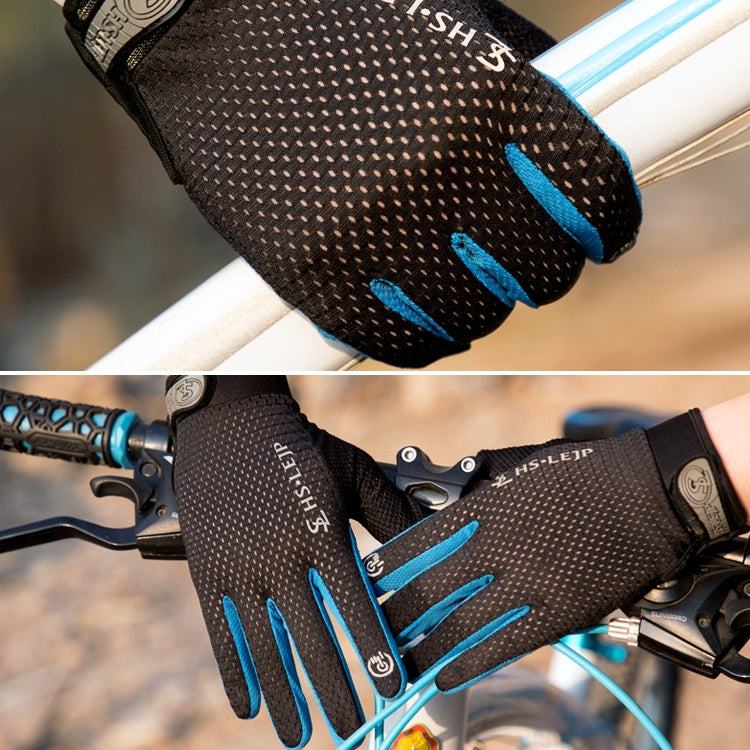 Gants de cyclisme longs antidérapants et respirants à écran tactile HSLEJP, M, L