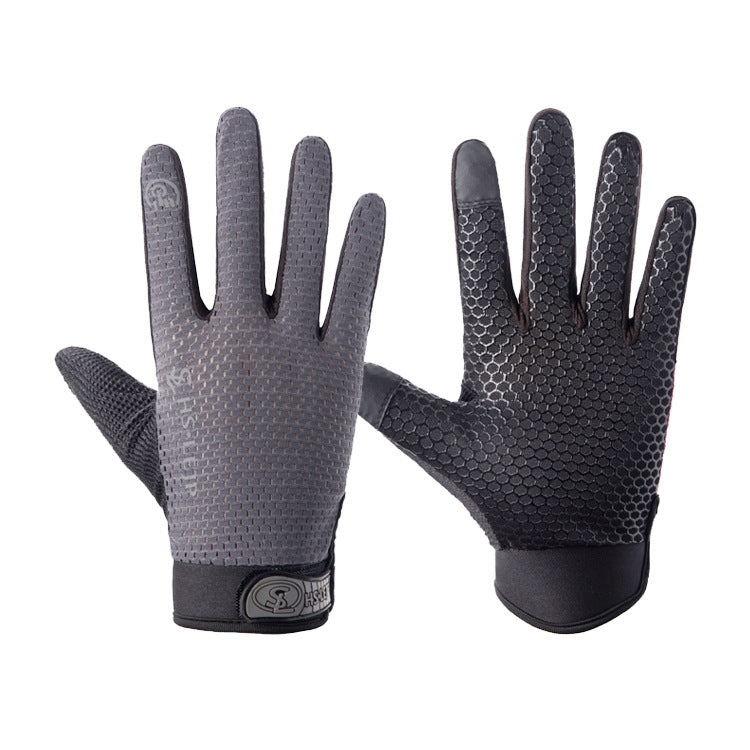 Gants de cyclisme longs antidérapants et respirants à écran tactile HSLEJP, M, L
