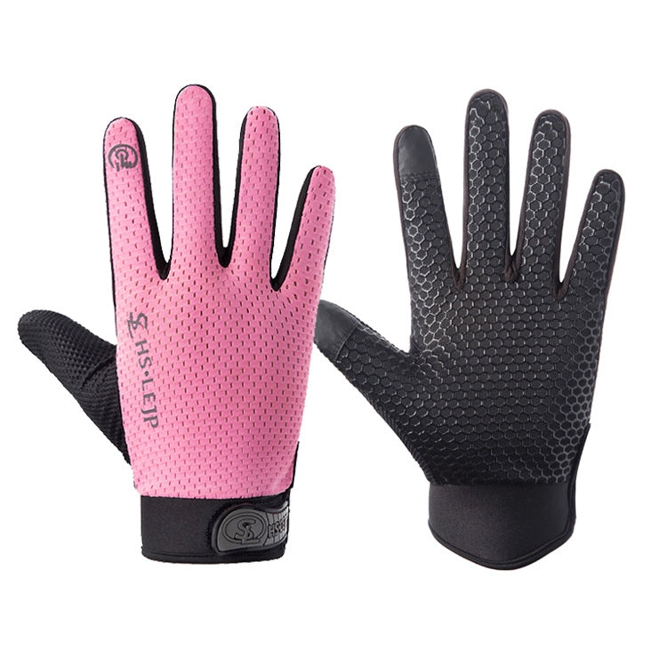Gants de cyclisme longs antidérapants et respirants à écran tactile HSLEJP, M, L