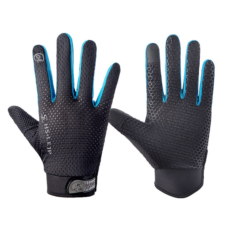 Gants de cyclisme longs antidérapants et respirants à écran tactile HSLEJP, M, L