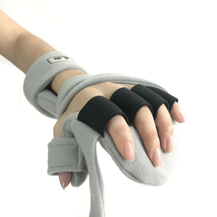 Attelle de rééducation réglable pour planche à doigts, repose-main et soutien du poignet pour la fixation des fractures, taille unique pour la main gauche, taille unique pour la main droite