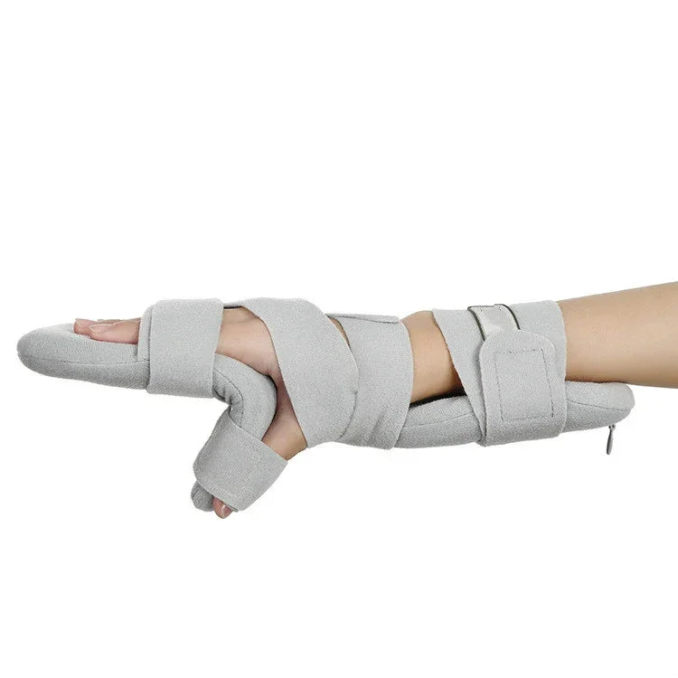 Attelle de rééducation réglable pour planche à doigts, repose-main et soutien du poignet pour la fixation des fractures, taille unique pour la main gauche, taille unique pour la main droite