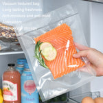 Sacs de conservation sous vide alimentaire quadrillés pour riz, sacs rouleaux sous vide, 12x500cm, 15x500cm, 17x500cm, 20x500cm, 25x500cm, 28x500cm, 32x500cm