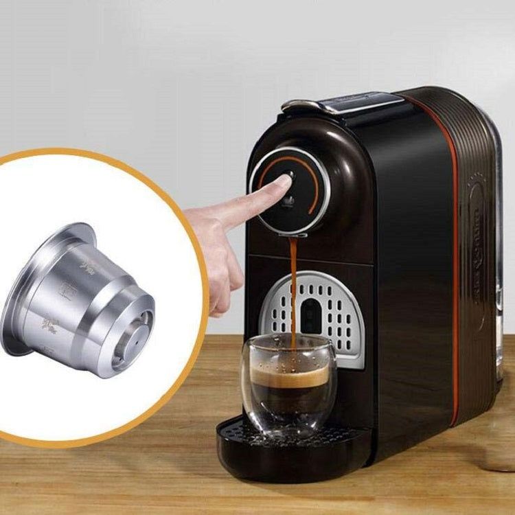 Capsules de café réutilisables en acier inoxydable avec plusieurs filtres à café à remplir, Capsules de café