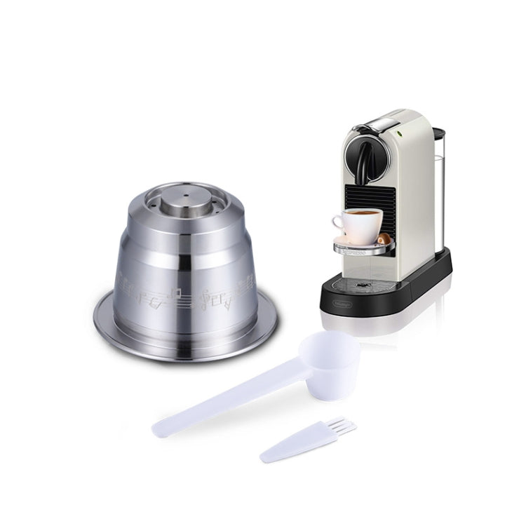Capsules de café réutilisables en acier inoxydable avec plusieurs filtres à café à remplir, Capsules de café
