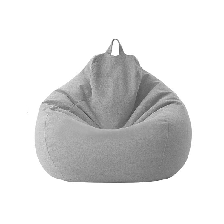 Housse de fauteuil pouf paresseux en tissu, 70x80cm, 80x90cm