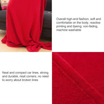 Couverture en polaire corail douce et épaisse pour printemps et automne, couverture TV, rouge, rose, marine