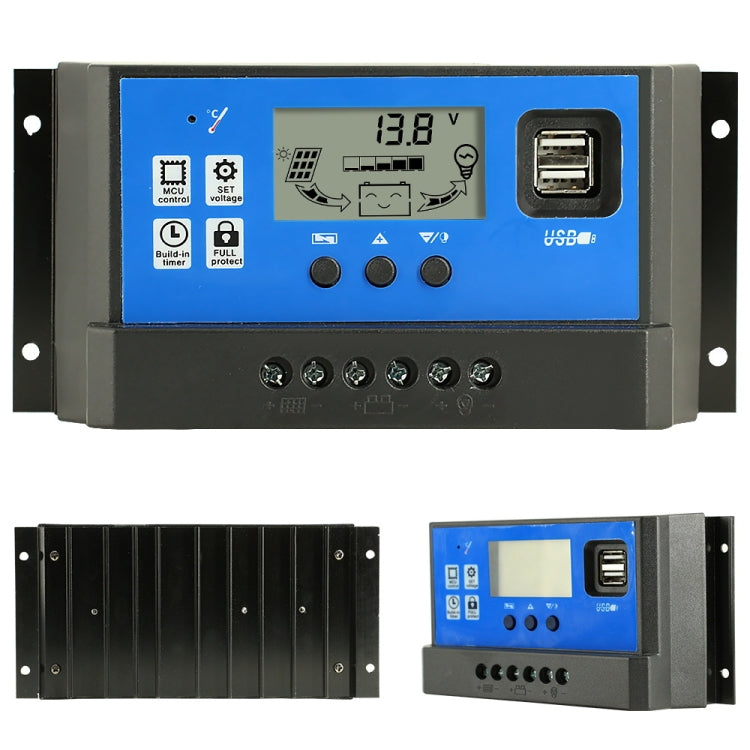 Contrôleur solaire de charge pour éclairage intelligent de lampadaire, RBL-10A, RBL-20A, RBL-30A, RBL-40A, RBL-50A, RBL-60A