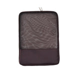 Sac à dossiers zippé en maille translucide Sac de rangement spécial papeterie Pour examens étudiants Couleur aléatoire, Sac de rangement papeterie