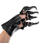 Accessoires de déguisement de carnaval d'Halloween, gants de cosplay, griffes de dragon, gants en forme de griffe de dragon