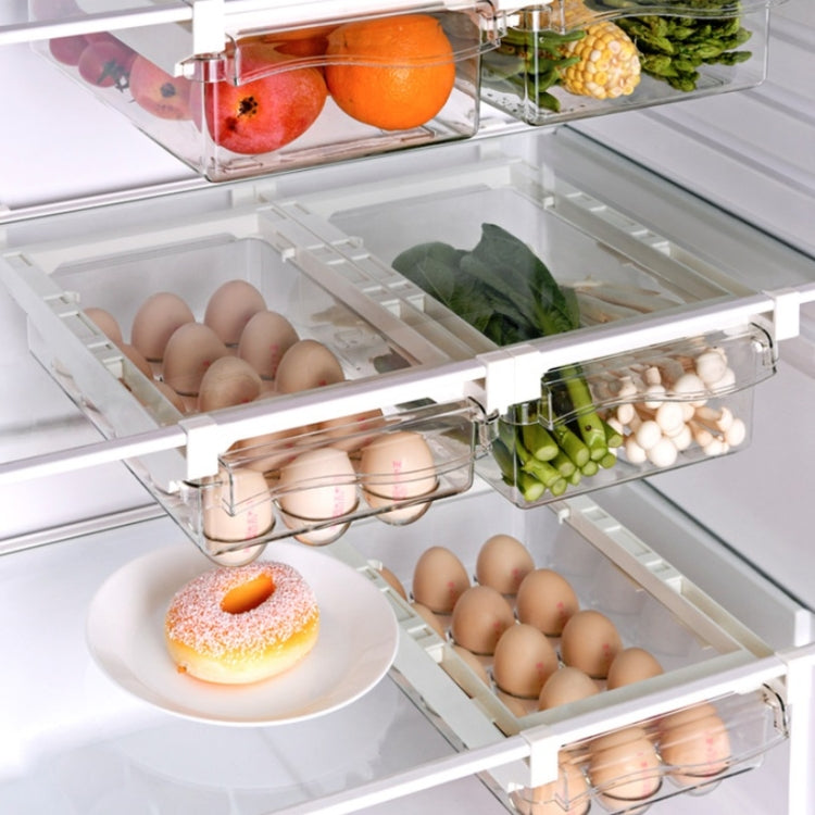 Boîte de rangement pour réfrigérateur type tiroir carrée multifonctionnelle pour la conservation des aliments, boîte pour 1 œuf, boîte fraîcheur 1, boîte pour 2 œufs, boîte fraîcheur 2, boîte pour 1 œuf + boîte fraîcheur 1, boîte sans crochet