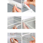 Boîte de rangement pour réfrigérateur type tiroir carrée multifonctionnelle pour la conservation des aliments, boîte pour 1 œuf, boîte fraîcheur 1, boîte pour 2 œufs, boîte fraîcheur 2, boîte pour 1 œuf + boîte fraîcheur 1, boîte sans crochet