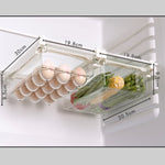 Boîte de rangement pour réfrigérateur type tiroir carrée multifonctionnelle pour la conservation des aliments, boîte pour 1 œuf, boîte fraîcheur 1, boîte pour 2 œufs, boîte fraîcheur 2, boîte pour 1 œuf + boîte fraîcheur 1, boîte sans crochet