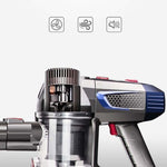 ZEK 150W 10kPa Aspirateur balai sans fil puissant pour la maison, rechargeable, sans brosse anti-acariens prise UK, avec brosse anti-acariens prise UK, sans brosse anti-acariens prise EU, avec brosse anti-acariens prise EU