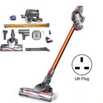 ZEK 150W 10kPa Aspirateur balai sans fil puissant pour la maison, rechargeable, sans brosse anti-acariens prise UK, avec brosse anti-acariens prise UK, sans brosse anti-acariens prise EU, avec brosse anti-acariens prise EU