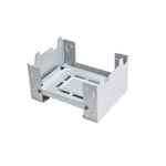 Boîte à déjeuner pliable portable en aluminium pour camping et voyage en plein air, boîte à déjeuner rétro petite, petite boîte à déjeuner standard, boîte à déjeuner avec support vapeur