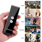 Traducteur vocal T8 de poche pour 30 langues Traducteur portable bidirectionnel en temps réel pour l'apprentissage personnel et les voyages